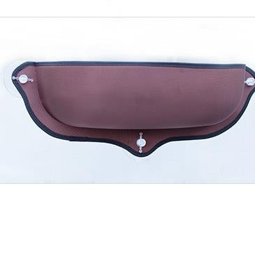 Hamak na okno dla kota – przyssawki, dwustronny, nośność 7,5 kg