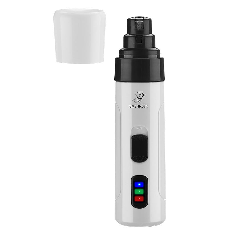 Elektryczna szlifierka do pazurów dla psa i kota – cicha, USB