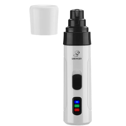 Elektryczna szlifierka do pazurów dla psa i kota – cicha, USB