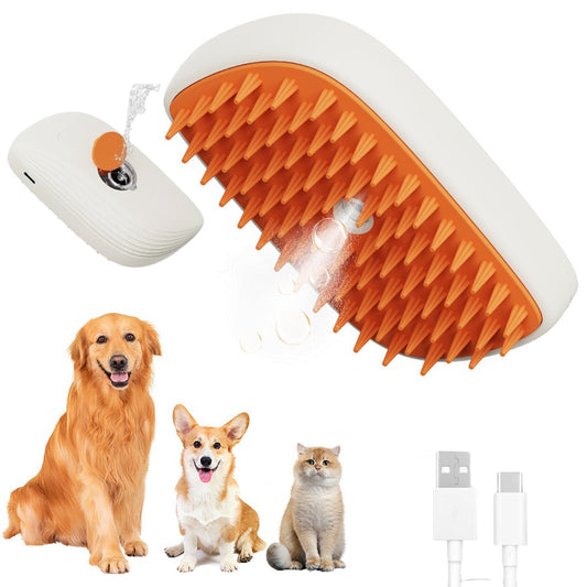 Parowa szczotka do pielęgnacji sierści USB dla kotów