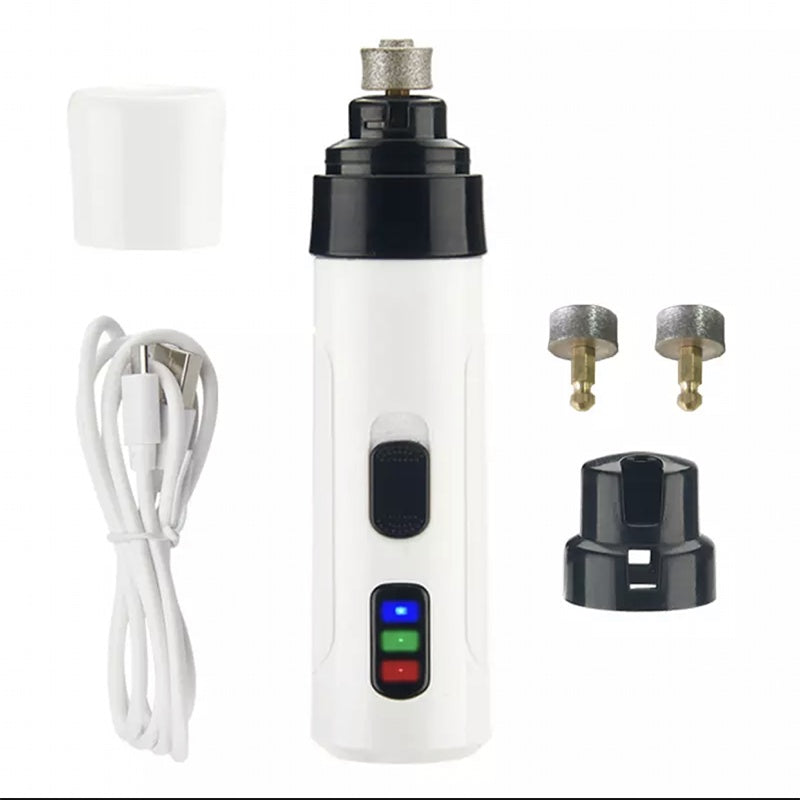 Elektryczna szlifierka do pazurów dla psa i kota – cicha, USB