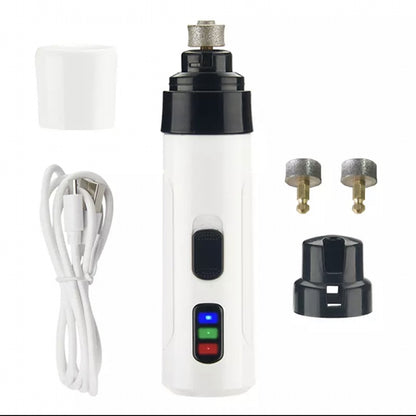Elektryczna szlifierka do pazurów dla psa i kota – cicha, USB