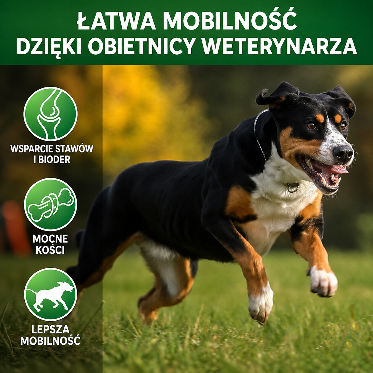 Suplement na stawy dla psa – glukozamina i chondroityna, 120 szt.