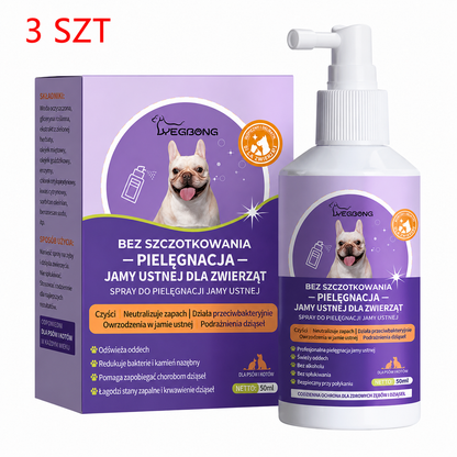 Spray do higieny jamy ustnej dla psów i kotów