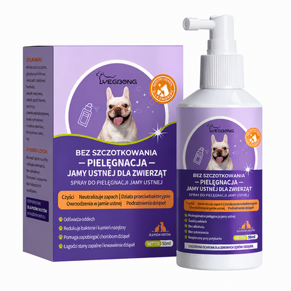 Spray do higieny jamy ustnej dla psów i kotów