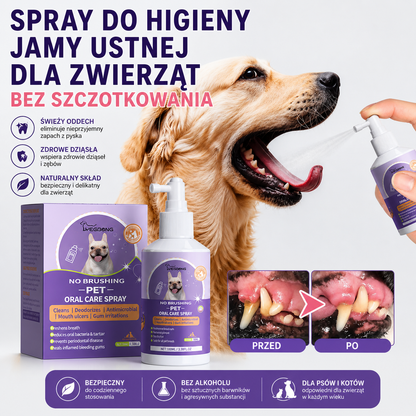 Spray do higieny jamy ustnej dla psów i kotów